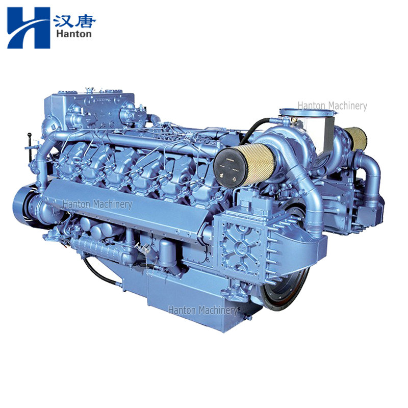 Serie Weichai Baudouin motor 12M26.2 para propulsión principal marina
